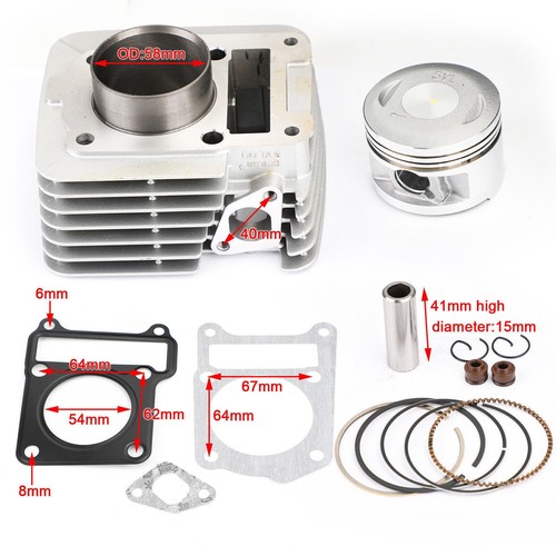 Cilindro pistone kit - e,